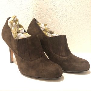 NWOT | Cole Haan Nike Air Brown Suede Booties